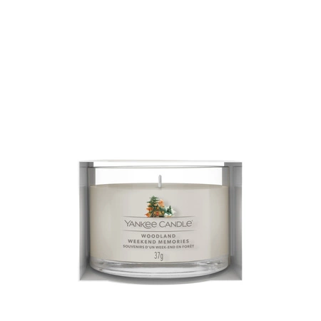 YANKEE CANDLE Signature Mini świeca w słoiku WOODLAND WEEKEND MEMORIES 37g