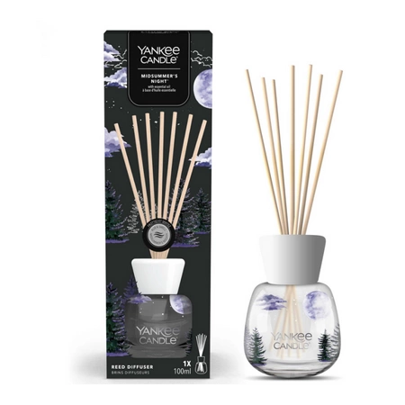 YANKEE CANDLE Reed Diffuser pałeczki zapachowe MIDSUMMER'S NIGHT 100ml
