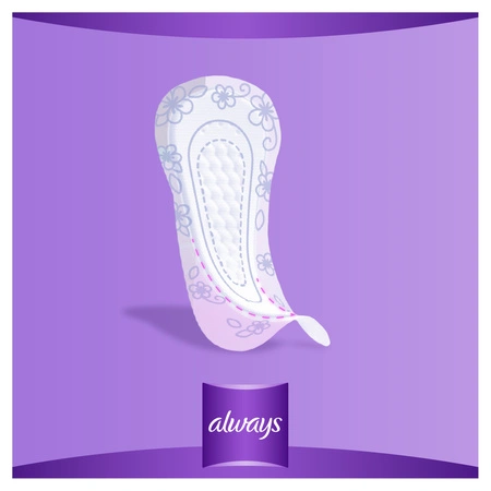 ALWAYS Dailies wkładki higieniczne Normal Flexistyle 58szt