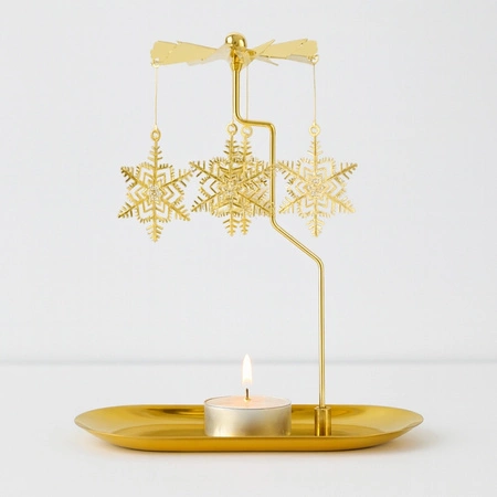 ECARLA świecznik VIRELA z karuzelą, w pudełku17,8х18,5cm SW08