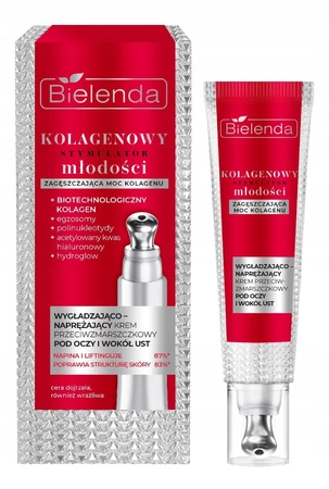 BIELENDA Kolagenowy Stymulator Młodości krem pod oczy i usta 15ml