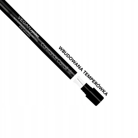 CONSTANCE CARROLL Vegan Eyeliner wodoodporny z temperówką 03 Graphite