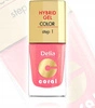 DELIA Coral Hybrid Gel hybrydowy lakier do paznokci 16 Ciepły Róż 11ml