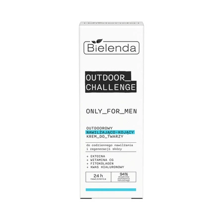 BIELENDA Outdoor Challenge Men krem do twarzy nawilżająco kojący 50ml