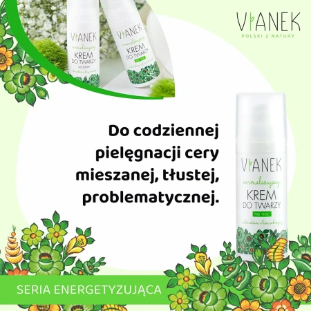 SYLVECO Vianek Normalizująca krem do twarzy na noc 50ml