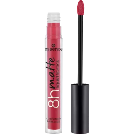 ESSENCE 8H Matte Liquid Lipstick pomadka 07 Classic Red 2,5ml