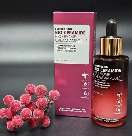 FOR THE SKIN Bio-Ceramide ampułka do twarzy nawilżajaca kremowa z Ceramidami 50ml