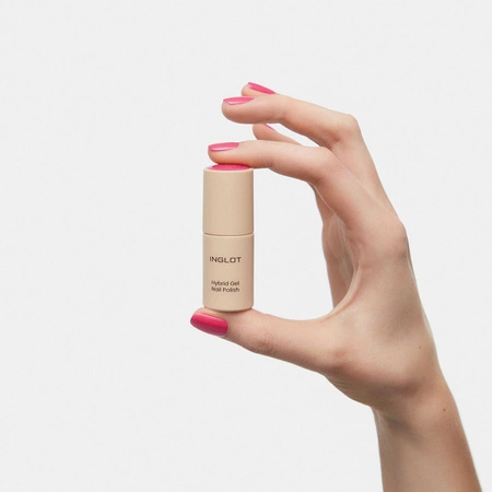 INGLOT Hybrid wegański lakier hydrydowy HEMA-free 318 Intense Pink 6ml