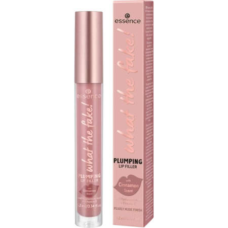 ESSENCE What The Fake! Plumping błyszczyk powiększający usta 02 Oh my Nude! 4,2ml