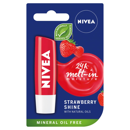 NIVEA Lip Care pomadka ochronna Strawberry Shine 5,5ml