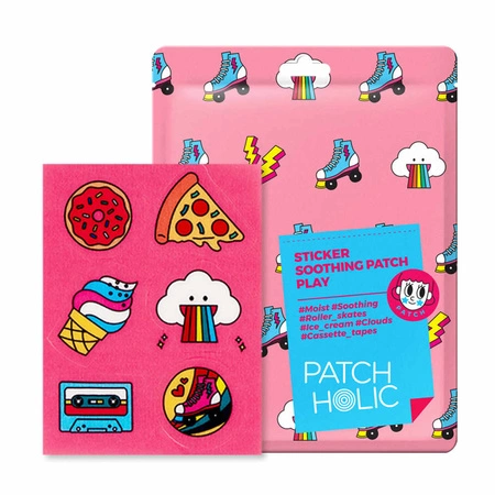 PATCH HOLIC Sticker Soothing Patch płatki do twarzy łagodzące Play 12g