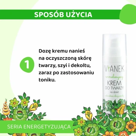SYLVECO Vianek Normalizująca krem do twarzy na dzień 50ml