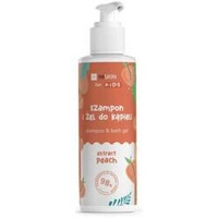 HISKIN For Kids szampon i żel do kąpieli Extact Peach 280ml
