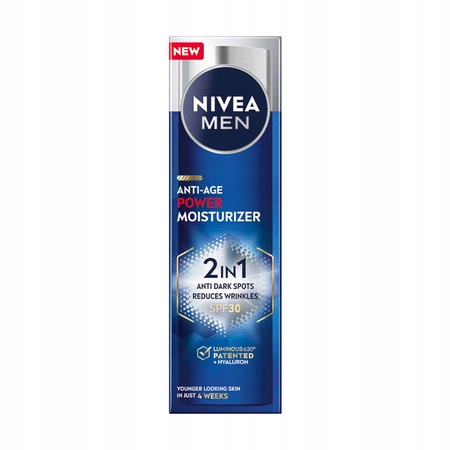 NIVEA MEN Anti Age krem do twarzy przeciw przebarwieniom Power SPF30 50ml
