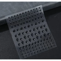 ECARLA naklejki na twarz z kryształkami ONT10 1szt