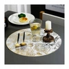 ECARLA podkładka na stół okrągła Ażur Złota 38cm MP42 1szt