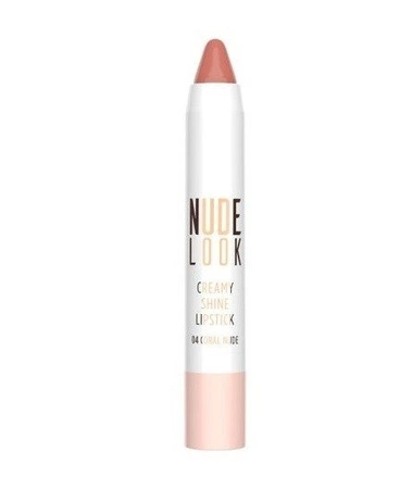 GOLDEN ROSE Nude Look szminka kremowa 04 Coral Nude 3,5g