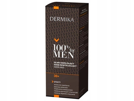 DERMIKA 100% For Men nawilżający krem do twarzy 30+ 50ml