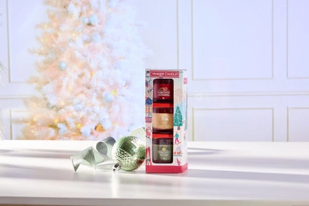 YANKEE CANDLE Apres Ski zestaw świec 3x mini słoiczek 3x37g