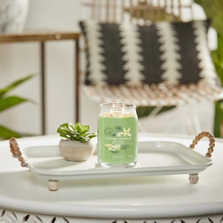 YANKEE CANDLE Signature Duża świeca w słoiku VANILLA LIME 567g