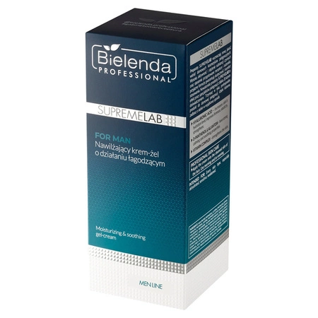 BIELENDA PROFESSIONAL Supremelab Men Line krem żel do twarzy łagodzący 50ml