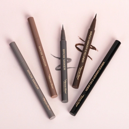 PIERRE RENE Wings Marker Eyeliner pisak do oczu WTP Brązowy