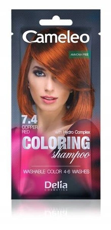 DELIA Cameleo Coloring szamponetka koloryzująca 7.4 Cooper Red 40ml