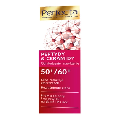 DAX PERFECTA Peptydy & Ceramidy krem pod oczy i na powieki 50+ / 60+ 15ml