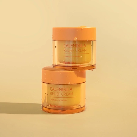 FARMSTAY Calendula Relief krem do twarzy łagodzący z nagietkiem 80ml