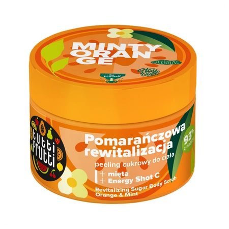 FARMONA Tutti Frutti cukrowy peeling Minty Orange 300g