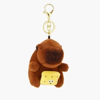 ECARLA brelok do kluczy KAPIBARA z żółtym kwiatkiem BRL385ZO