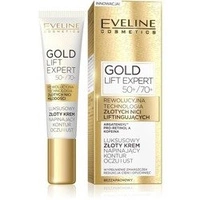 EVELINE Gold Lift Expert krem napinający kontur oczu i ust 15ml