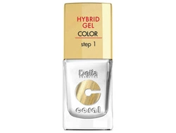 DELIA Coral Hybrid Gel hybrydowy lakier do paznokci 25 Biały 11ml