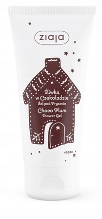 ZIAJA Świąteczne Aromaty żel pod prysznic ŚLIWKA W CZEKOLADZIE 160ml