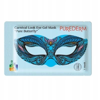 PUREDERM Carnival Eye Mask maska na oczy z nadrukiem Pure Butterfly 17g