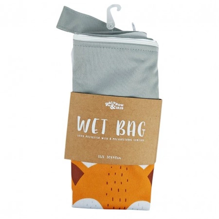 ECARLA wodoodporna torba worek do wózka, na kapcie, na basen 30x40cm WB04