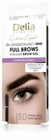 DELIA Eyebrow Expert Full Brows żel zagęszczający brwi 3.0 Ciemny Brąz 7ml