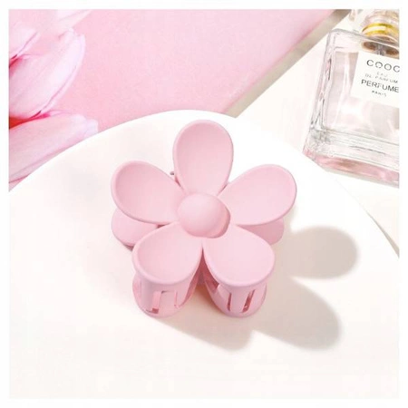 ECARLA spinka-klamra do włosów Kwiatek pastel Pudrowy Róż SP152R