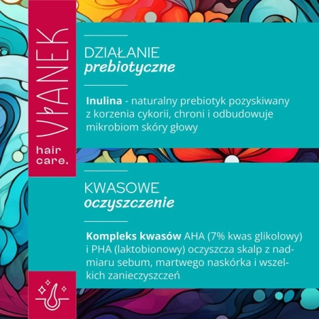 SYLVECO Vianek Prebiotyczny peeling do skóry głowy kwasowy 150ml