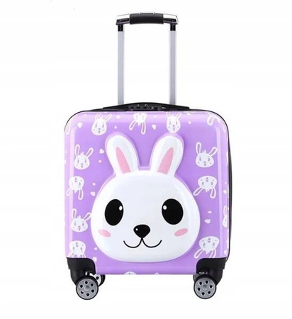 ECARLA walizka kabinowa dla dzieci WP01 Królik 35x 25x 45cm