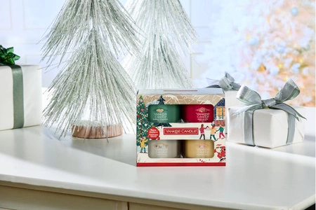YANKEE CANDLE Apres Ski zestaw świec 4x mini słoiczek 4x37g