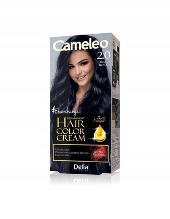 DELIA Cameleo farba do włosów permanentna 2.0 Blue Black Omega+