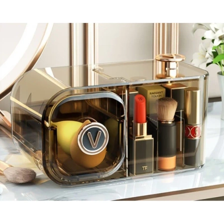 ECARLA organizer na kosmetyki szafeczka z przegródkami
