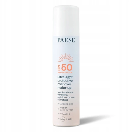 PAESE SPF50 ultralekka mgiełka ochronna na makijaż 75ml