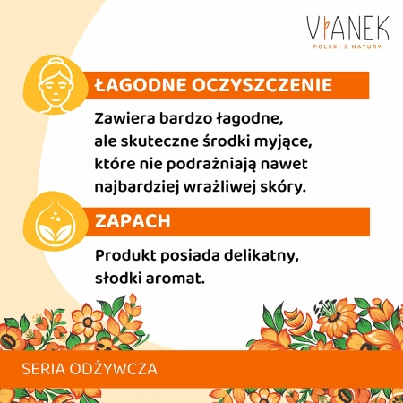 SYLVECO Vianek Odżywcza żel myjący do twarzy 150ml