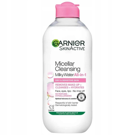 GARNIER Skin Active Milky Water micelarne mleczko oczyszczające 400ml