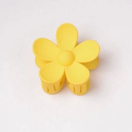 ECARLA spinka-klamra do włosów Kwiatek pastel Żółta SP314
