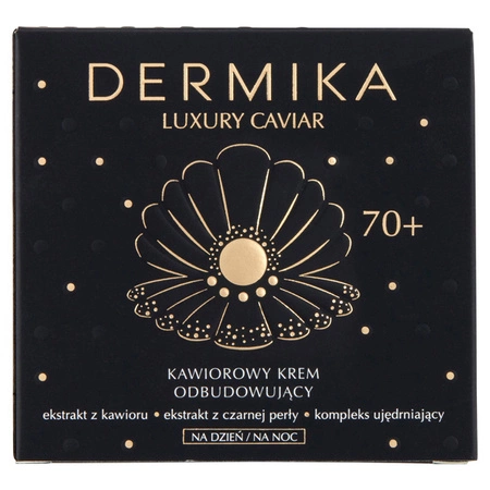 DERMIKA Luxury Caviar krem do twarzy odbudowujący 70+ 50ml  TERMIN 03-2025