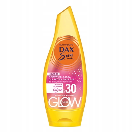DAX Sun olejkowa emulsja z drobinami SPF30 175ml 