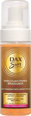 DAX Sun pianka brązująca do twarzy i ciała 160ml